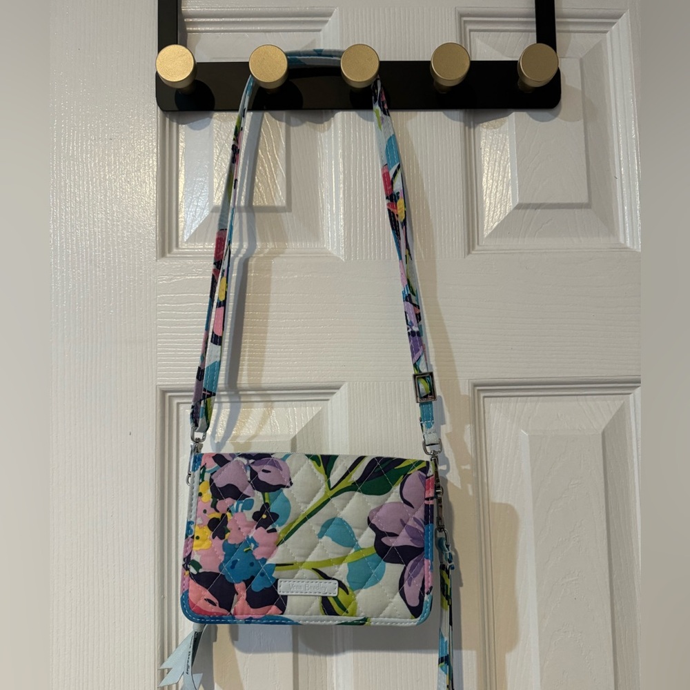 Floral Vera Bradley Crossbody/ Wallet